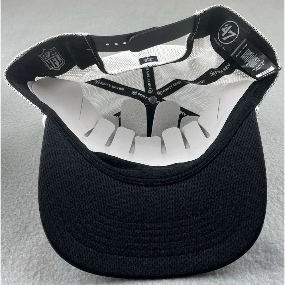 Dallas Cowboys 47 Brand Hat Snap‎ Back One Size NFL Mesh Trucker Rope brrr NEW